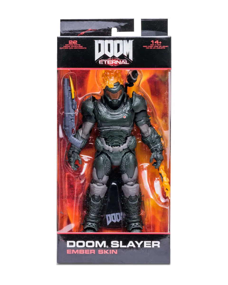 Action Figure Doom Eternal - Slayer - Ember Skin 
