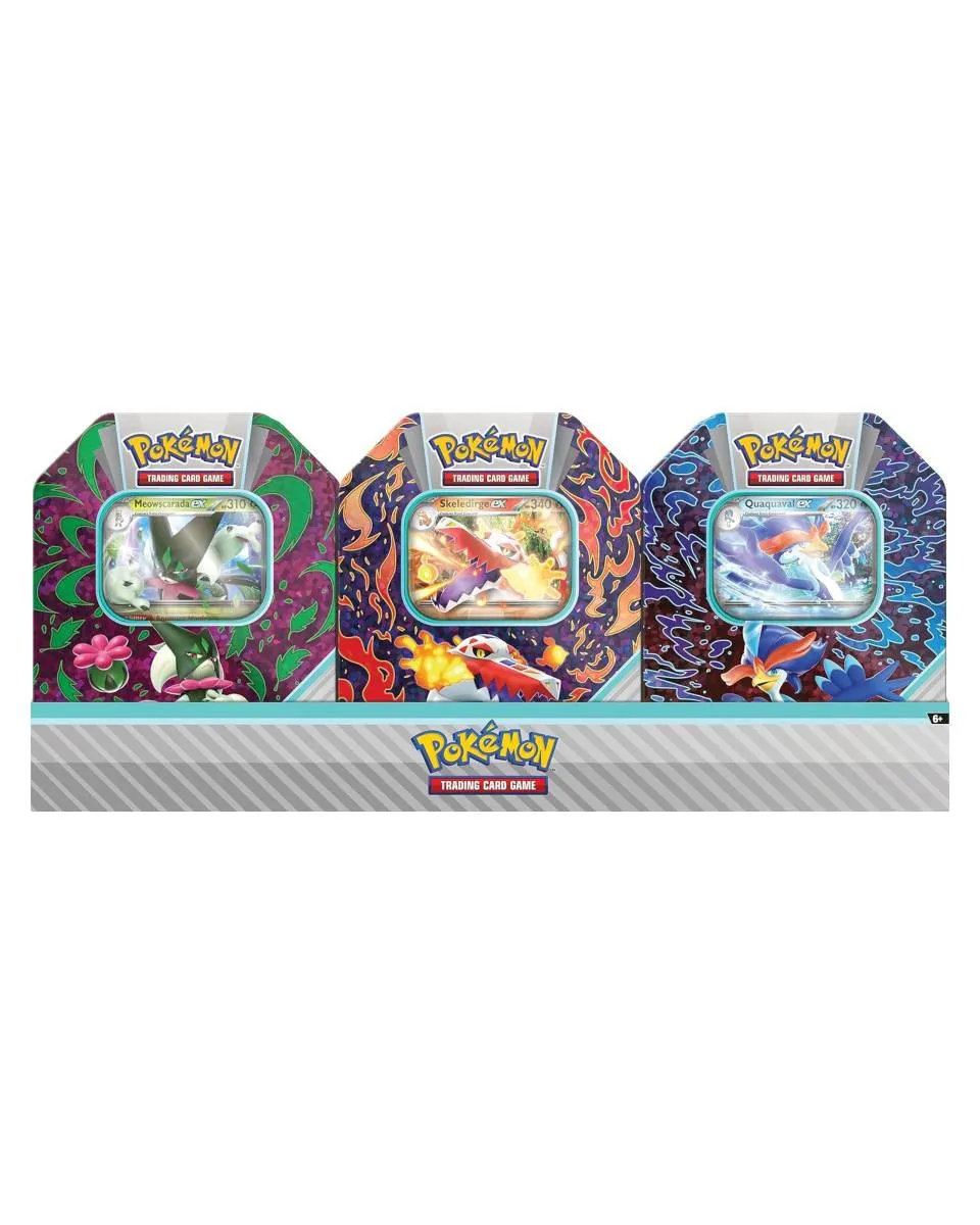 Društvena Igra - Pokemon - TCG Paldea Partners Tin Booster Pack 
