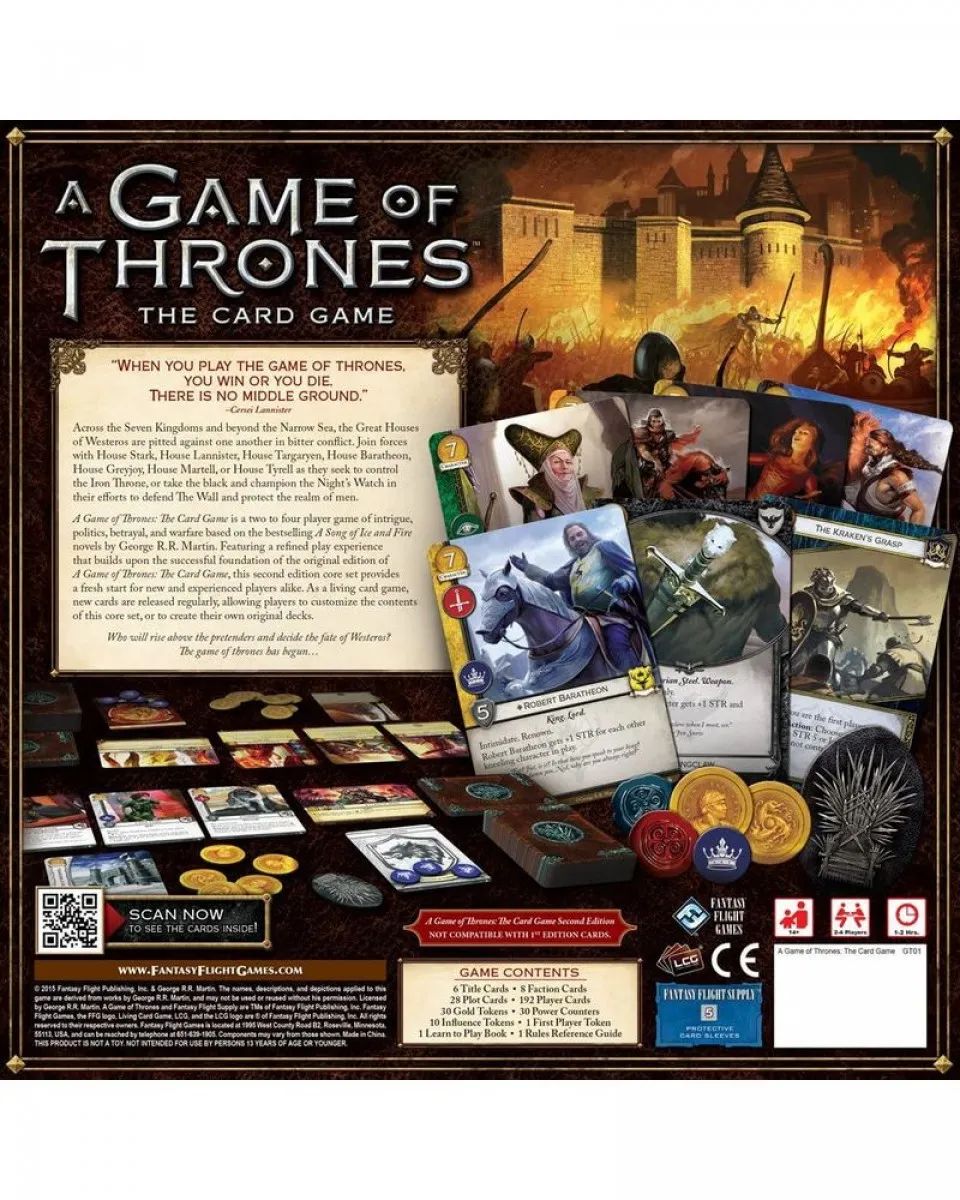 Društvena igra A Game of Thrones - The Card Game - Second Edition 
