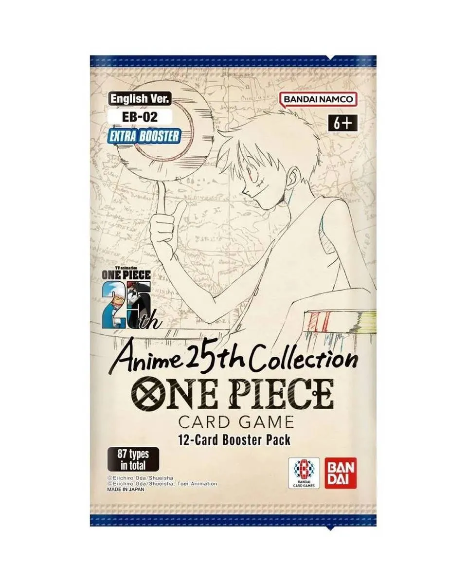 Društvena igra - Board Game - One Piece - Anime 25th Collection - Booster Pack 