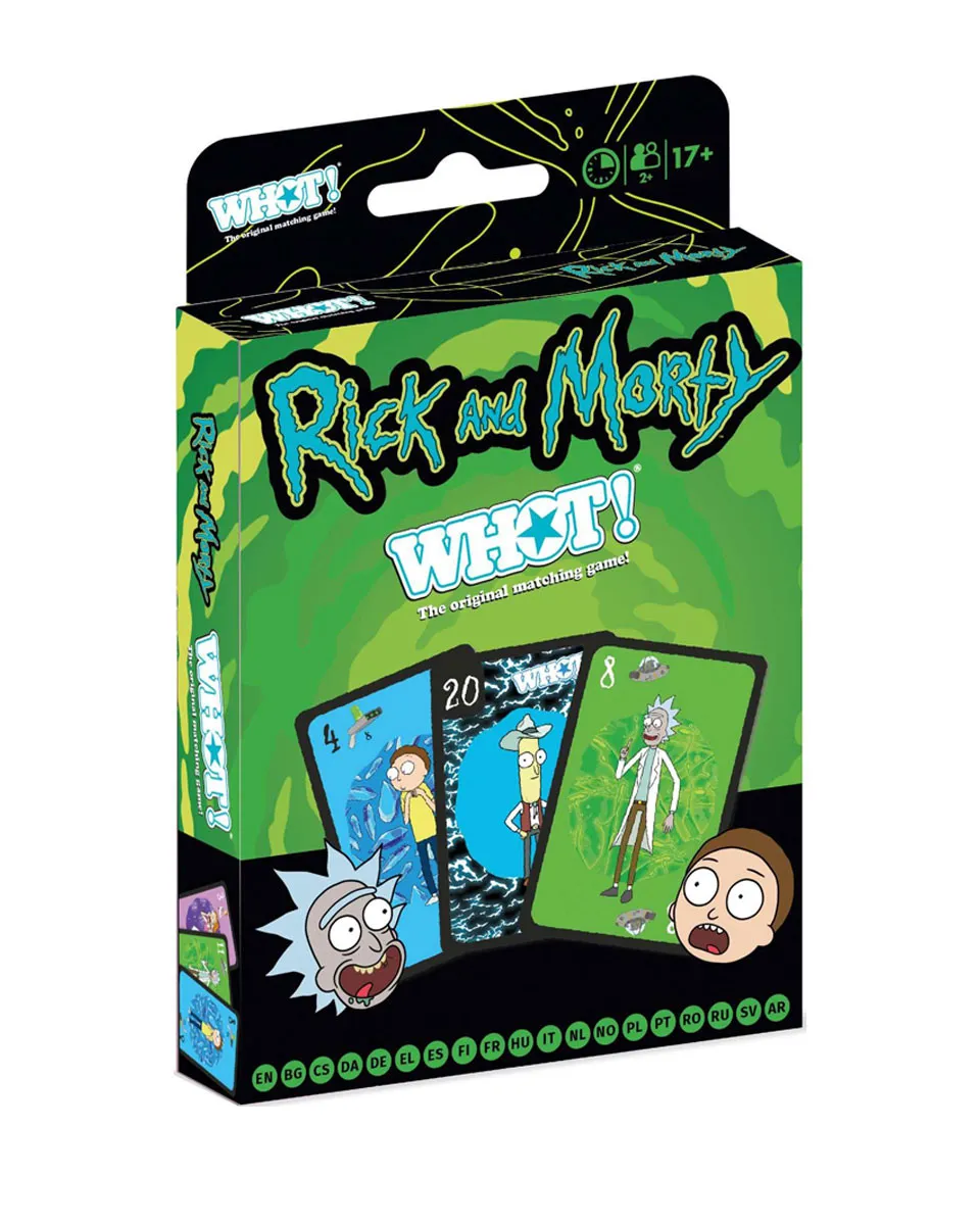 Društvena igra Board Game WHOT! - Rick and Morty 