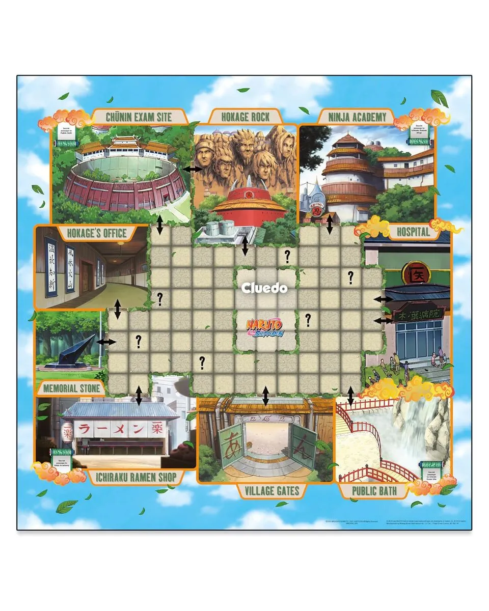 Društvena igra Cluedo - Naruto Shippuden 