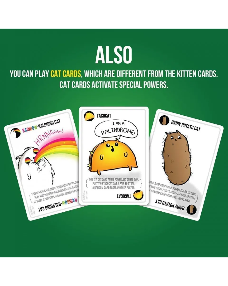 Društvena igra Exploding Kittens 2nd Expansion - Streaking Kittens 