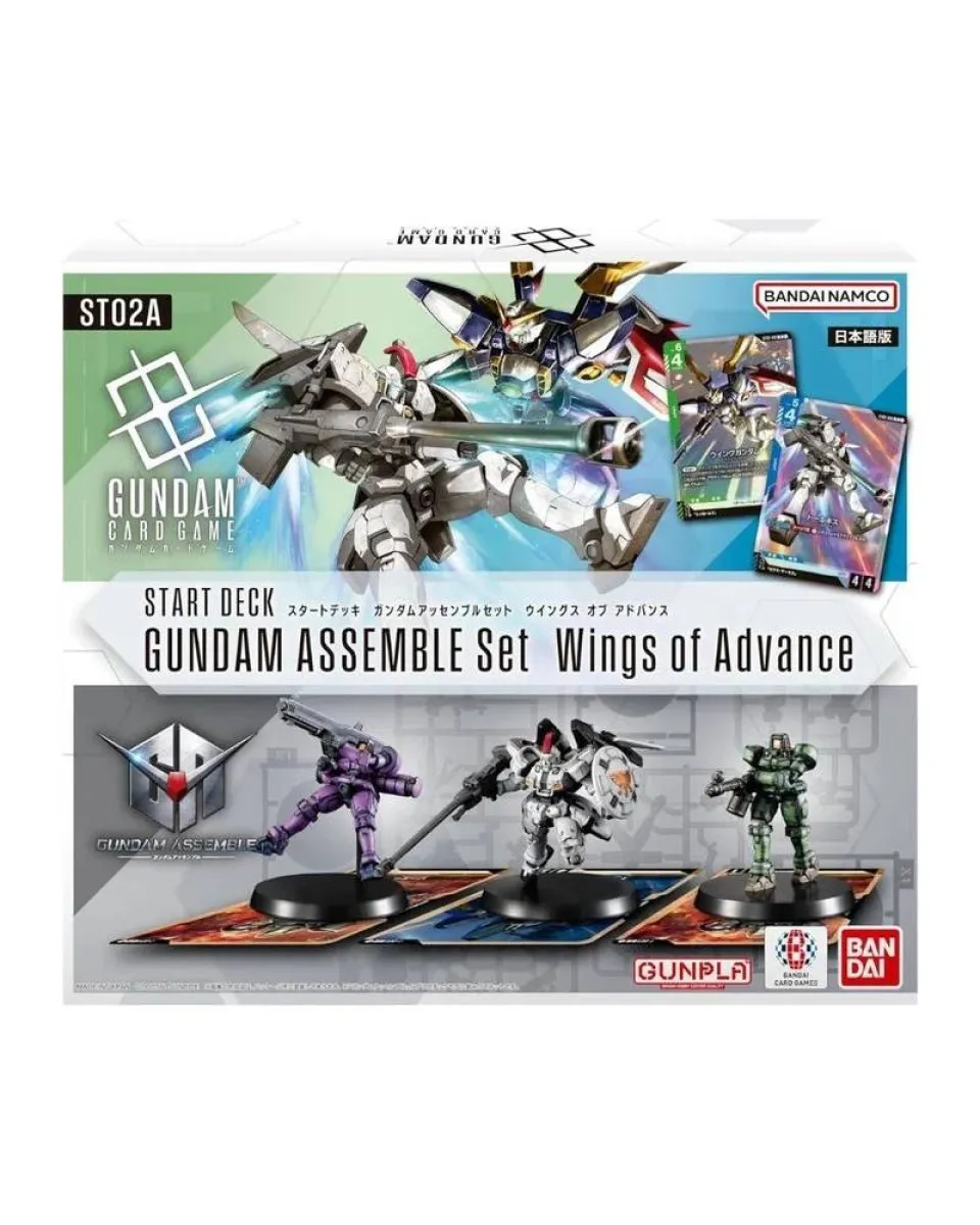 Društvena igra - Gundam - TCG Wings Of Advance Assemble Set Starter Deck 