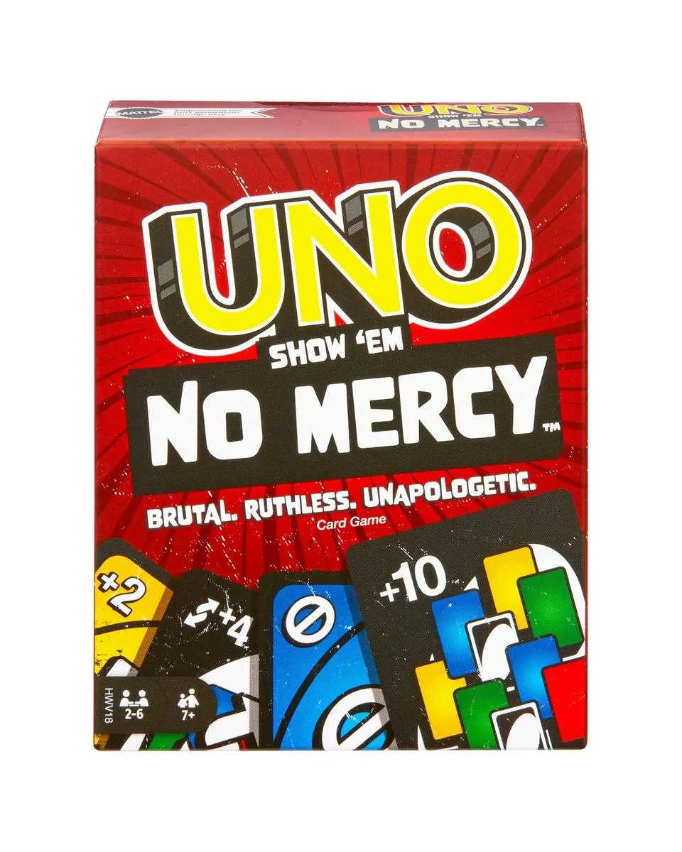 Društvena igra Mattel UNO - Show 'Em No Mercy 