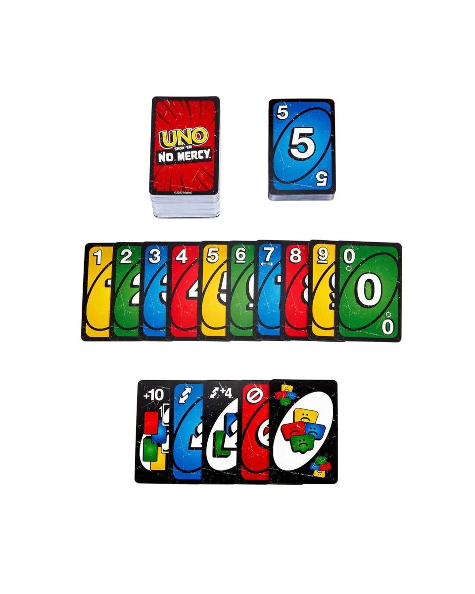 Društvena igra Mattel UNO - Show 'Em No Mercy 