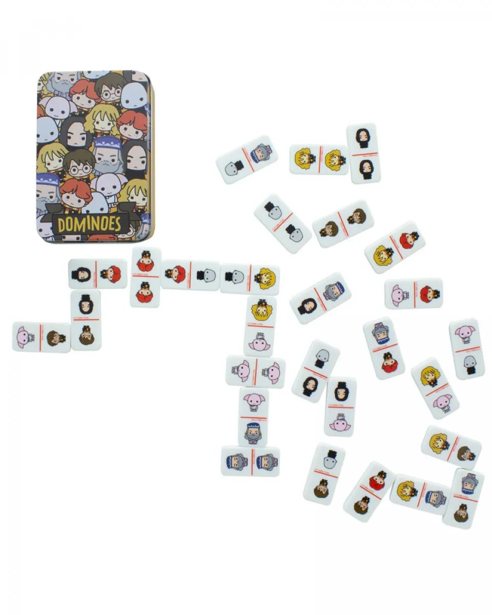 Društvena igra Paladone Harry Potter - Chibi Dominoes 