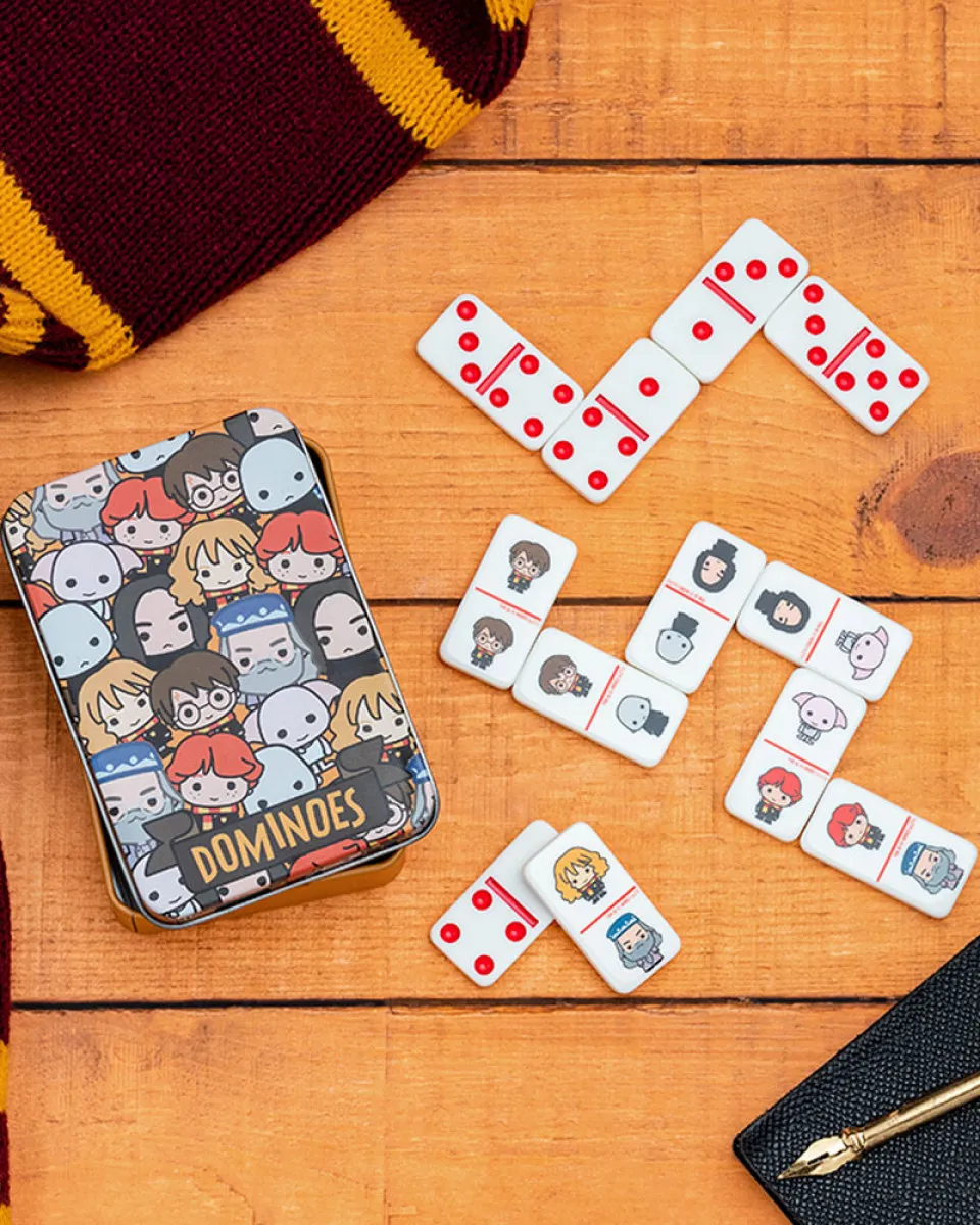 Društvena igra Paladone Harry Potter - Chibi Dominoes 