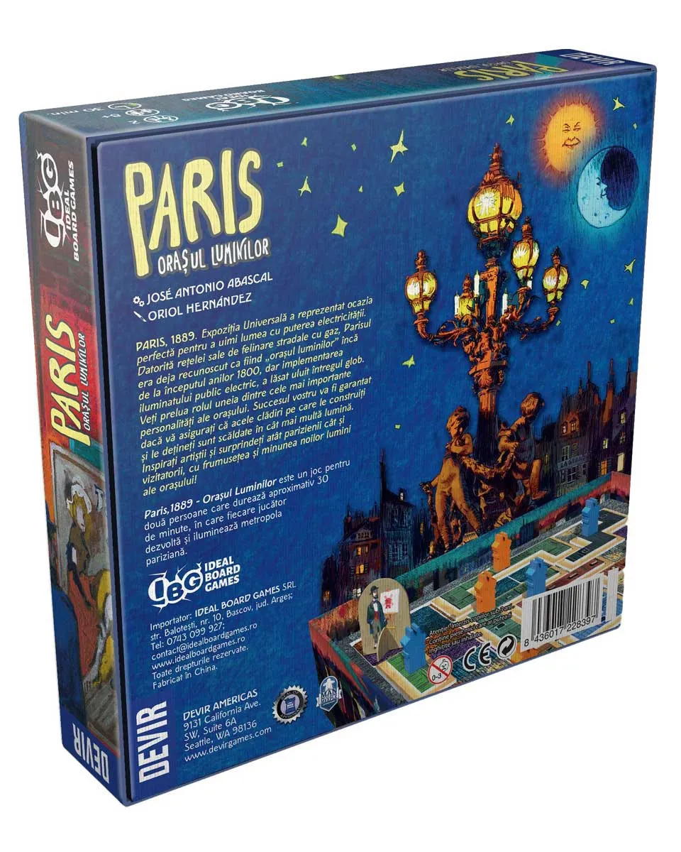 Društvena igra Paris - City of Light 