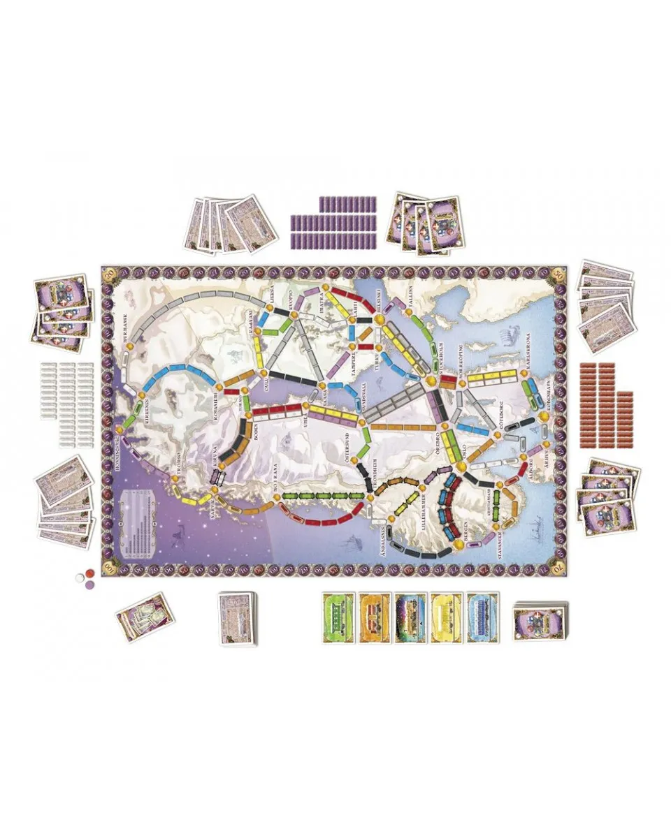 Društvena igra Ticket To Ride Nordics 
