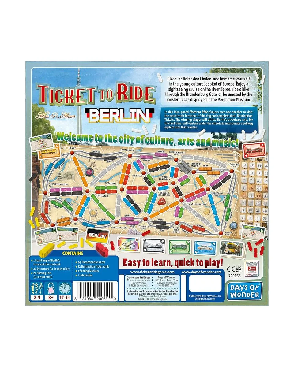 Društvena igra Ticket to Ride Berlin (Eng) 