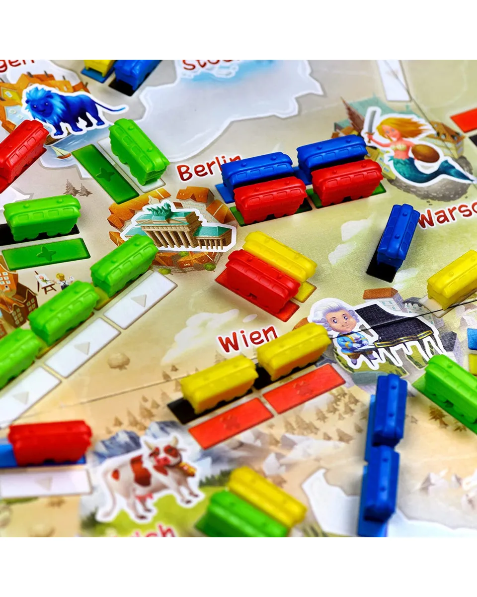 Društvena igra Ticket to Ride - First Journey - Europe 