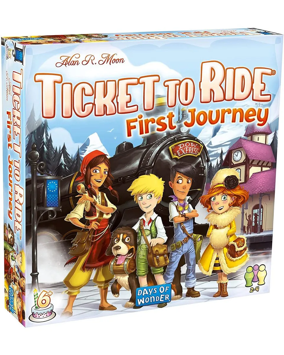 Društvena igra Ticket to Ride - First Journey - Europe 