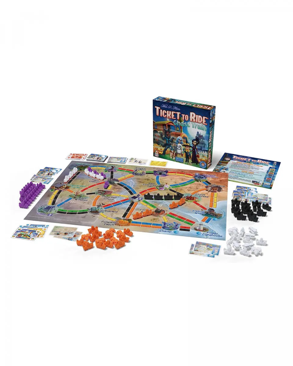 Društvena igra Ticket to Ride - Ghost Train (First Journey) 