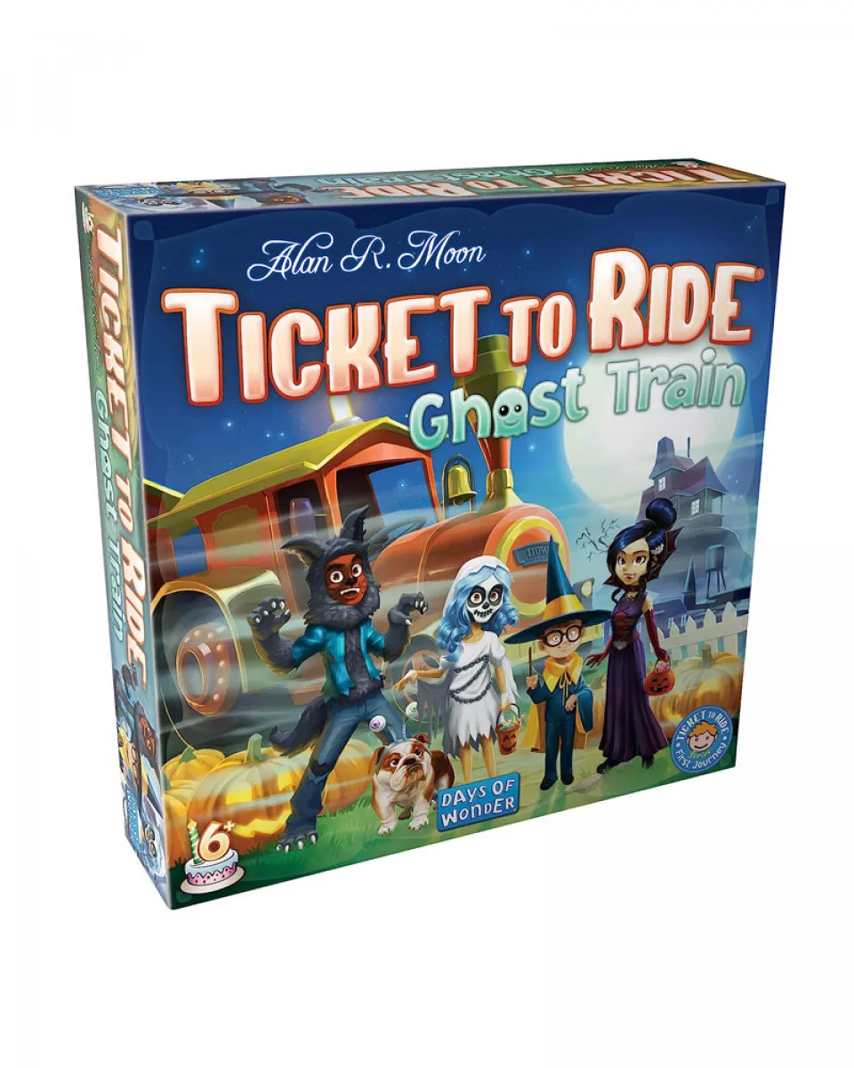 Društvena igra Ticket to Ride - Ghost Train (First Journey) 