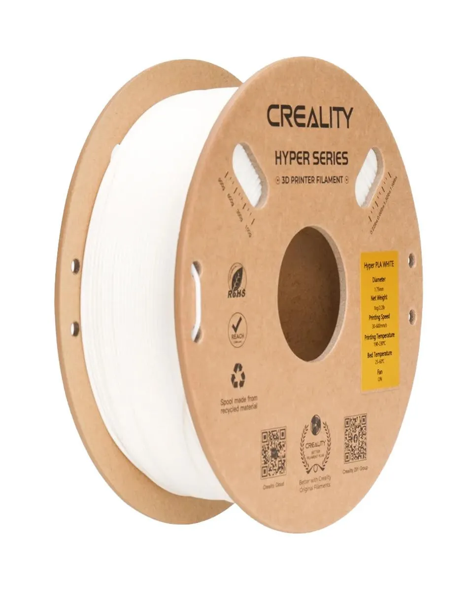 Filament Creality Hyper PLA White 