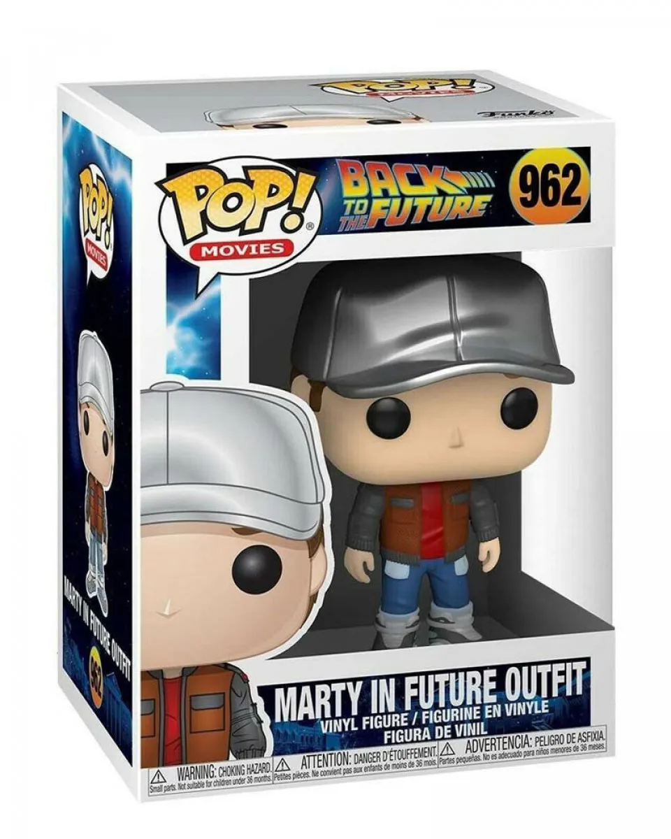 Bobble Figure Back To The Future POP! - Marty In Future Outfit 