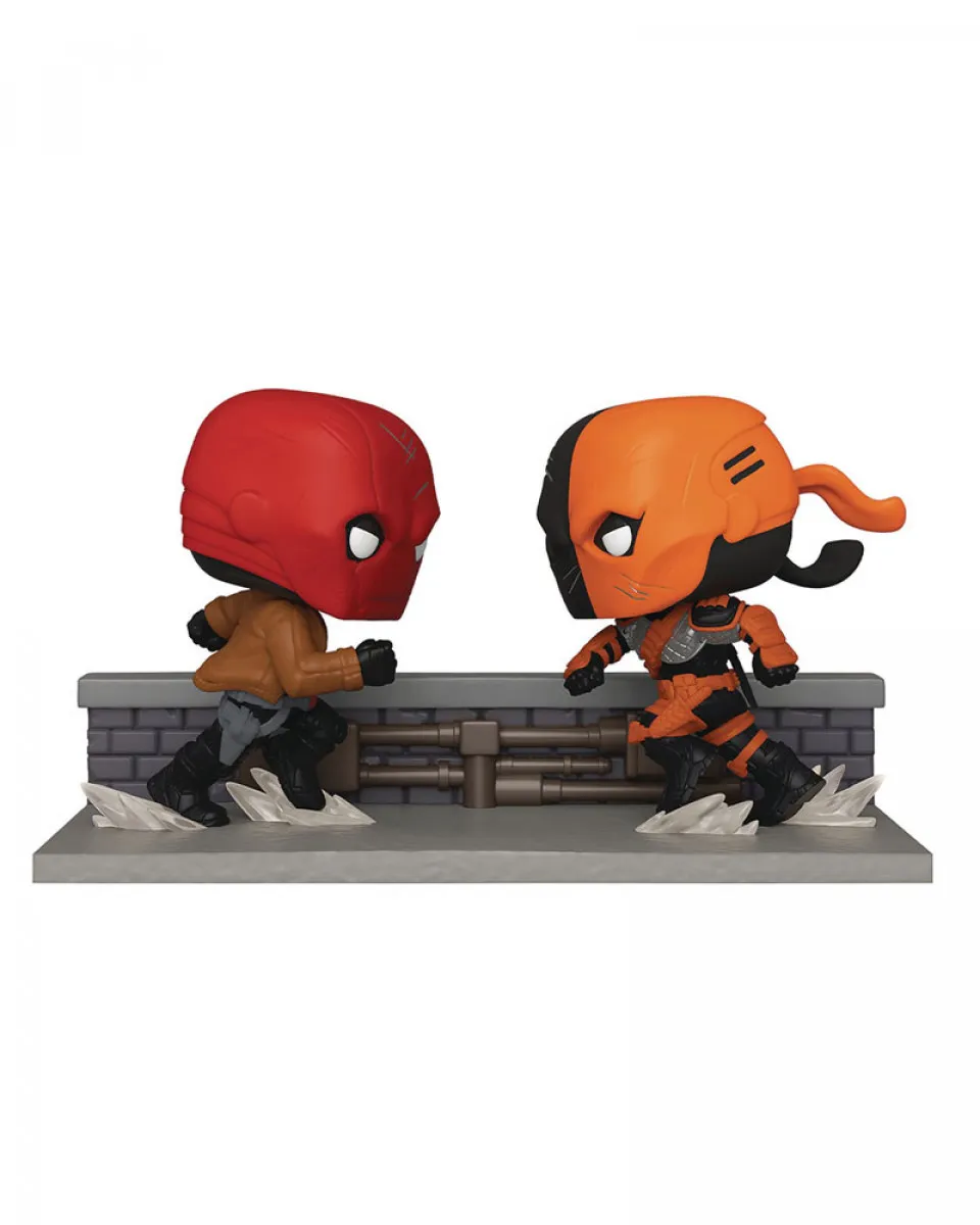 Bobble Figure DC - DC Heroes POP! - Red Hood vs Deathstroke 