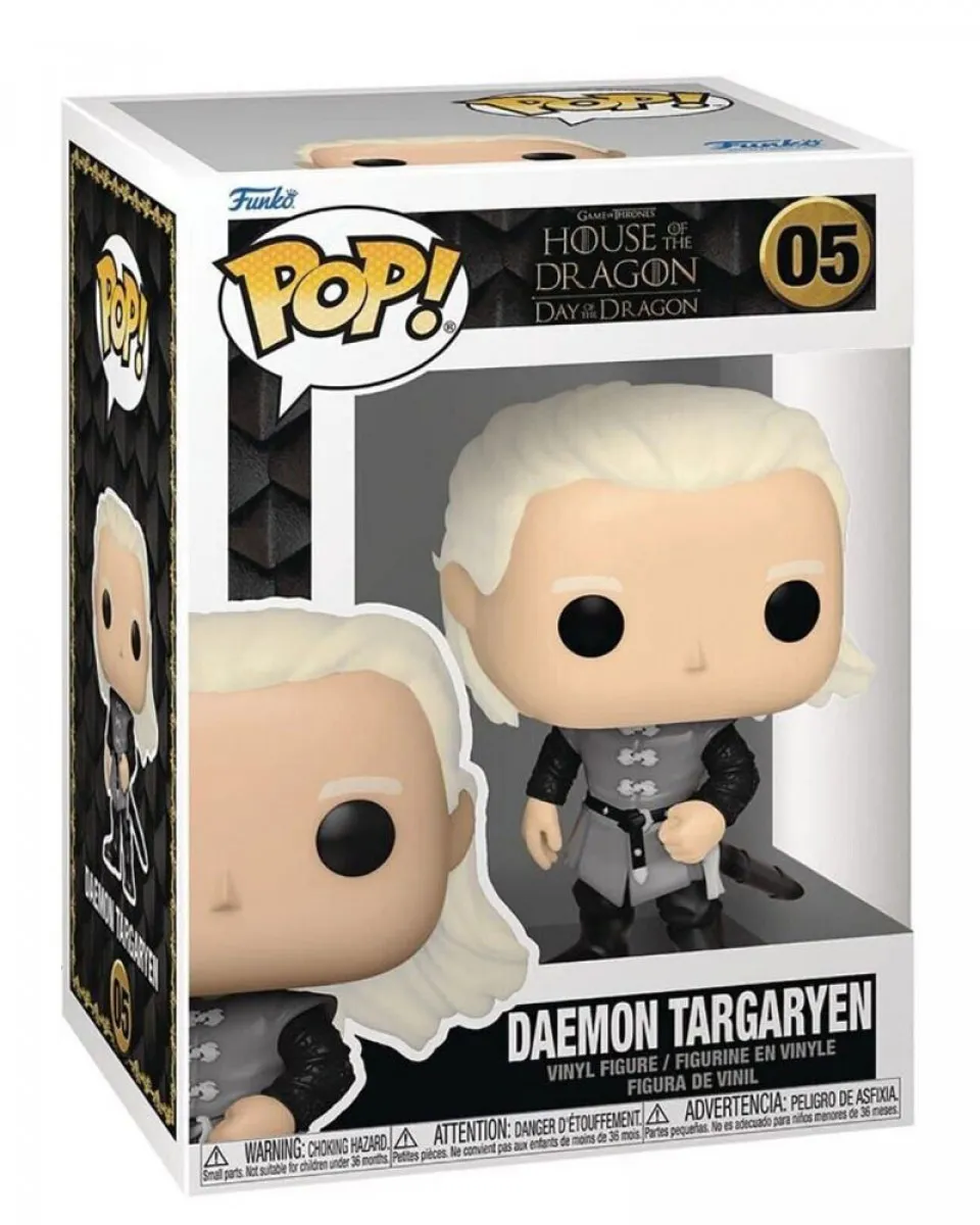 Bobble Figure House of the Dragon POP! - Daemon Targaryen 