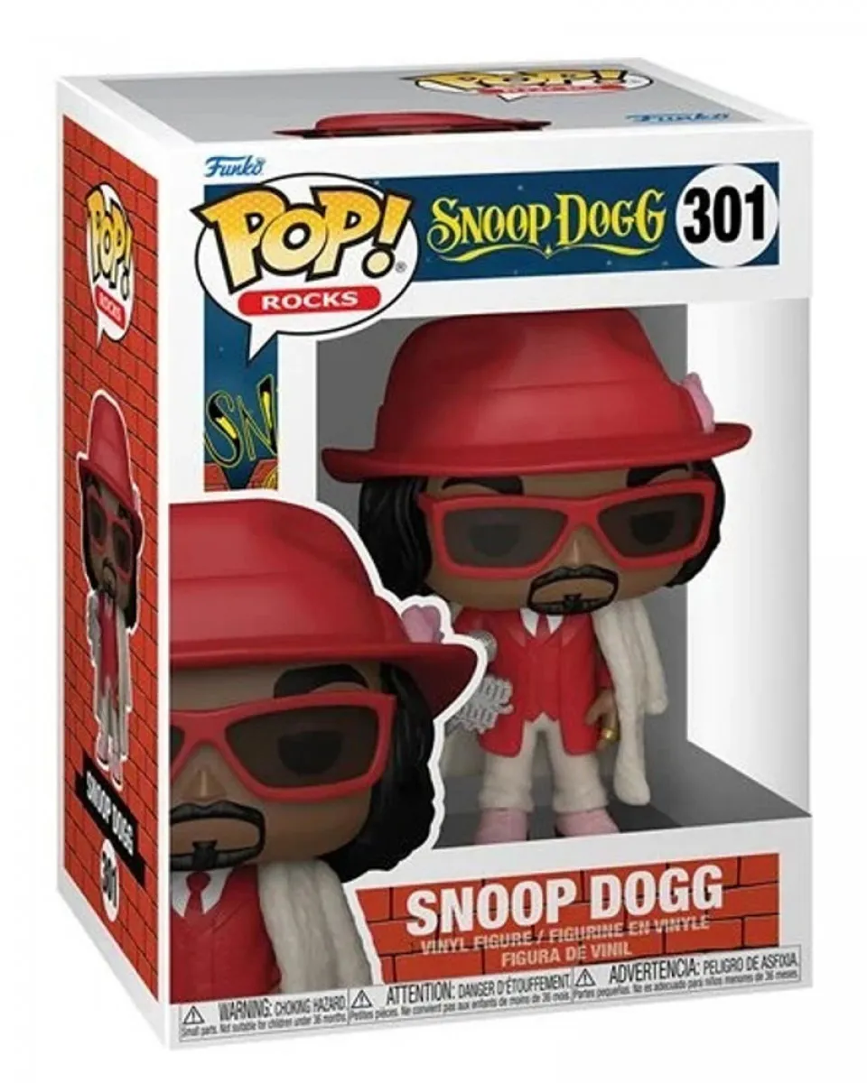 Bobble Figure Rocks - Snoop Dogg POP! - Snoop Dogg #301 