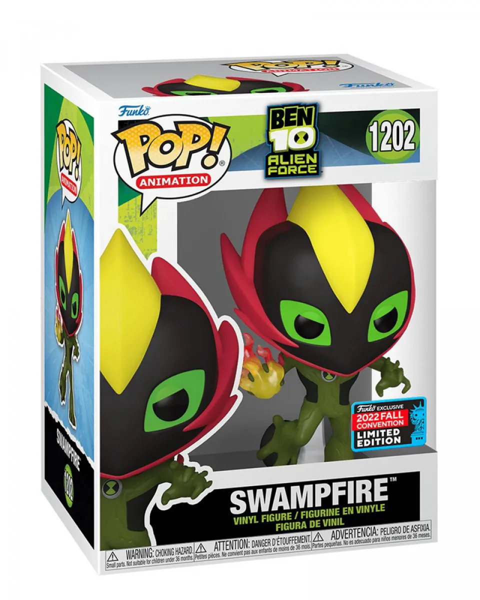 Bobble Figure Ben 10 Alien Force POP! - Swampfire - Limited Edition 