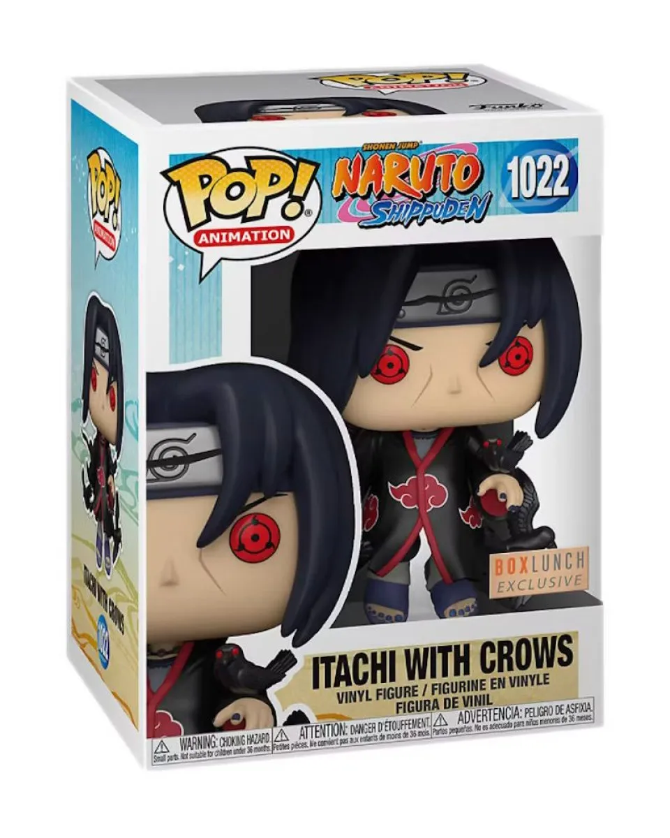 Bobble Figure Anime - Naruto Shippuden POP! - Itachi With Crows 