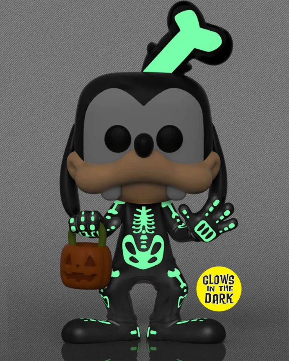 Bobble Figure Disney POP! - Goofy (Skeleton) - Glows in the Dark 