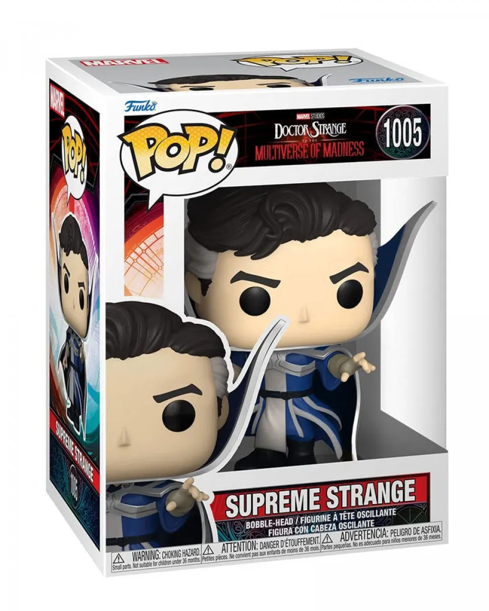 Bobble Figure Marvel - Doctor Strange in The Multiverse of Madness POP! - Supreme Strange 