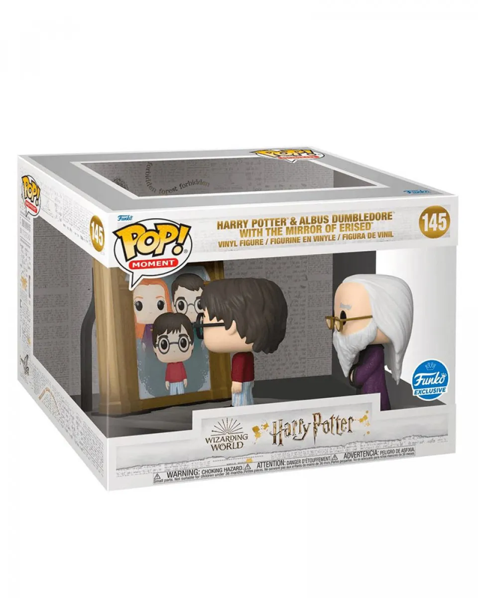 Bobble Figure Harry Potter POP! - Harry Potter & Albus Dumbledore with Mirror of Erised 