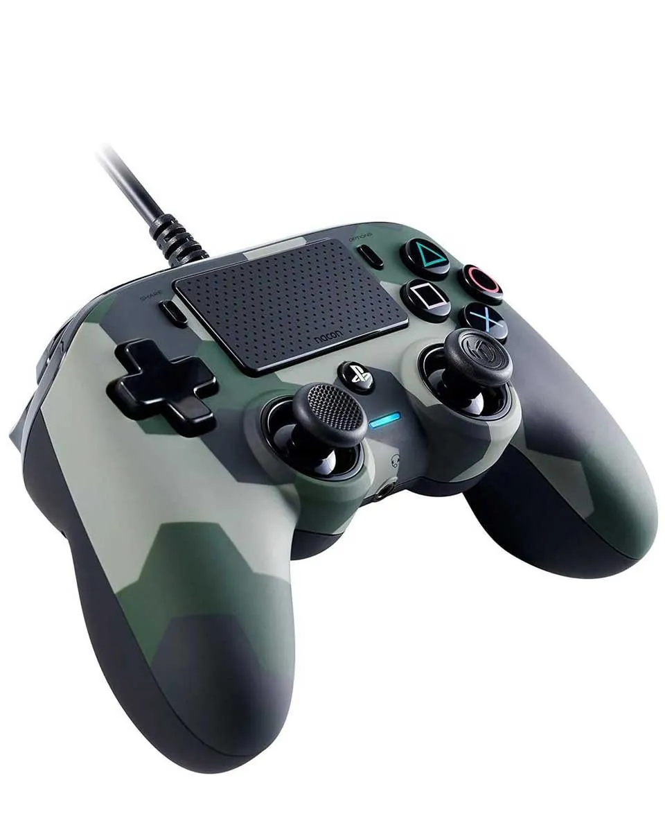 Gamepad Nacon Wired Compact Controller - Camo Green 