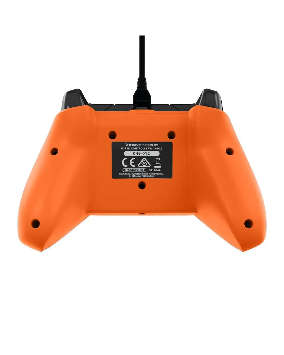 Gamepad PDP Atomic White - Orange 