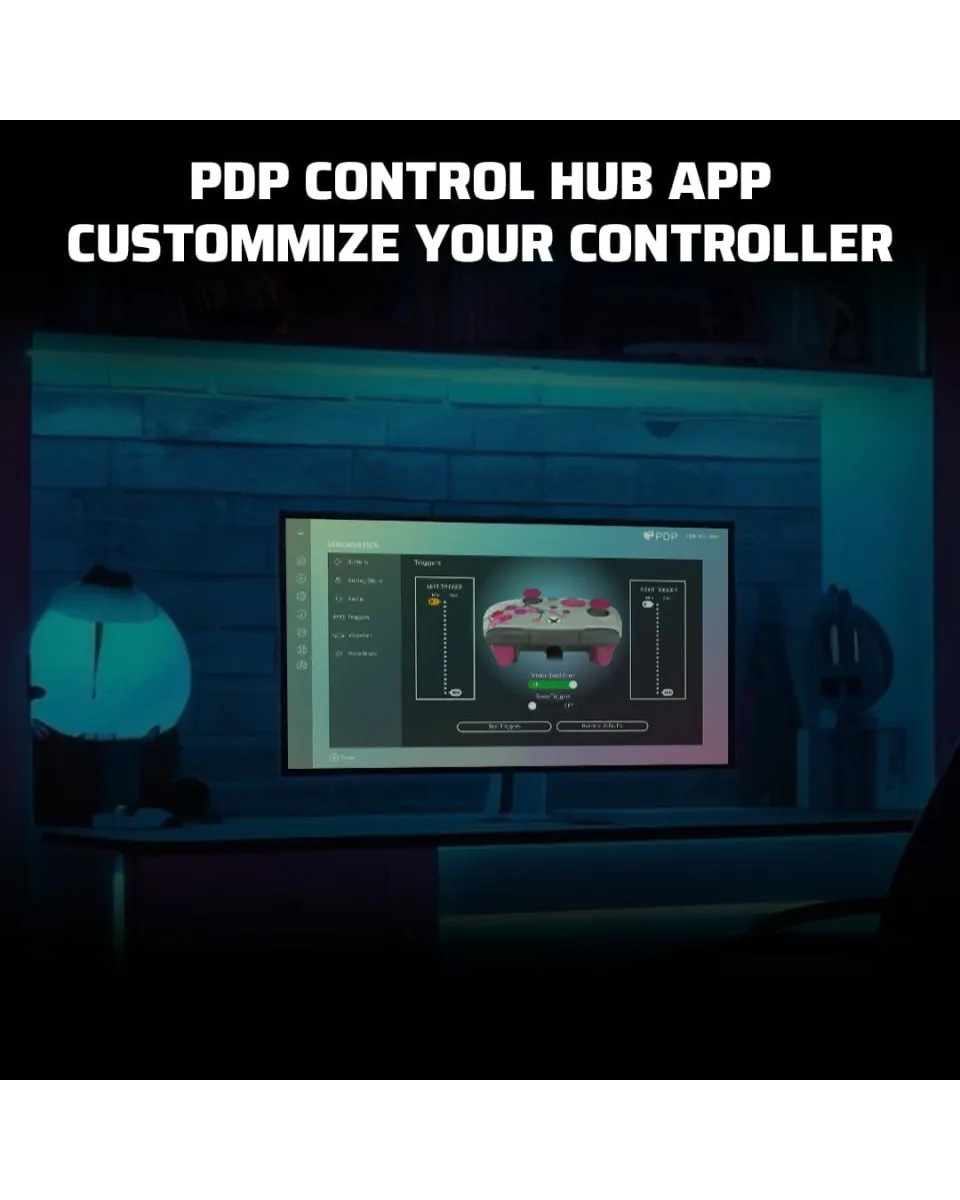 Gamepad PDP Rematch - Blossom Glow In The Dark 