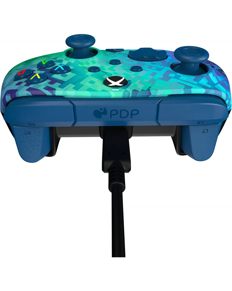 Gamepad PDP Rematch - Glitch Green 