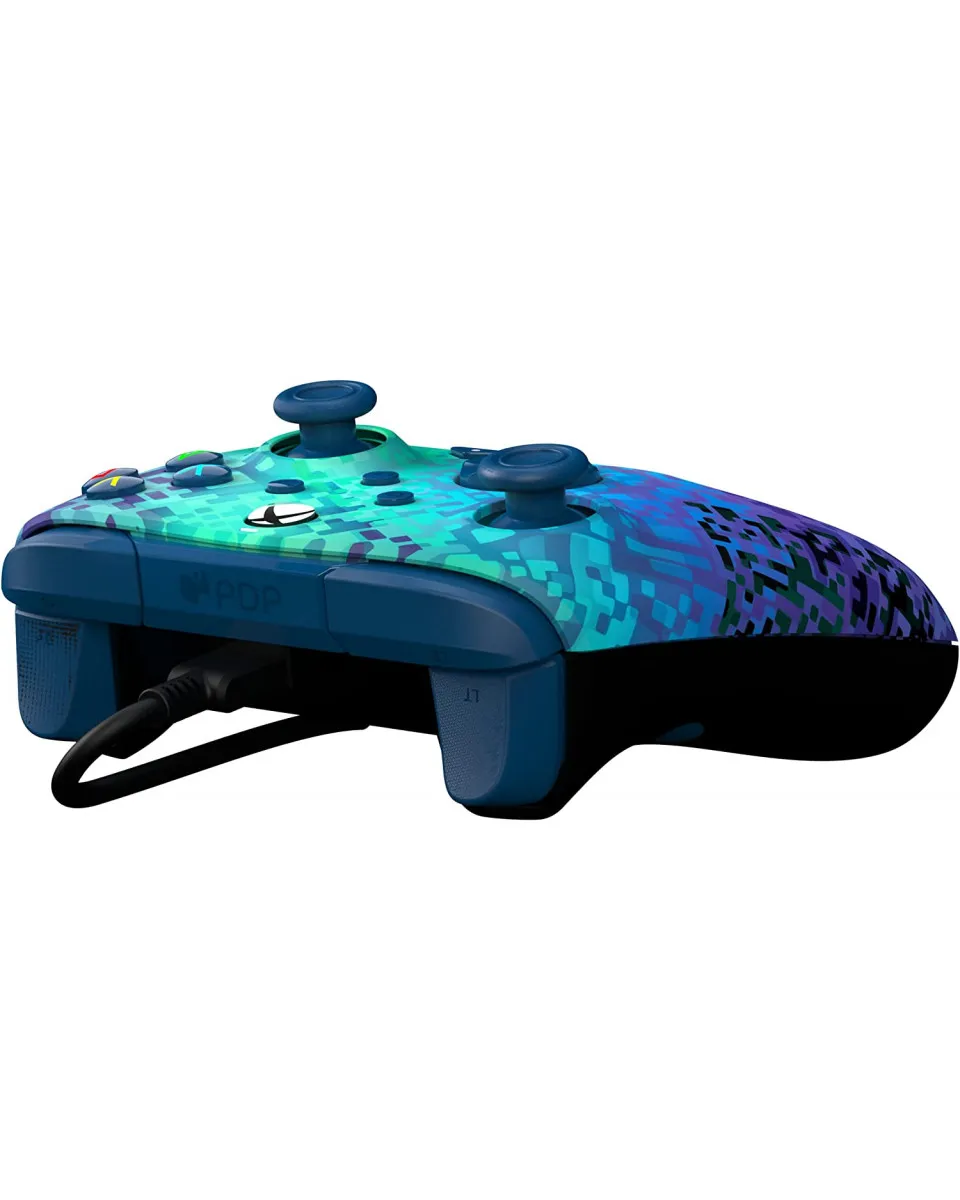 Gamepad PDP Rematch - Glitch Green 