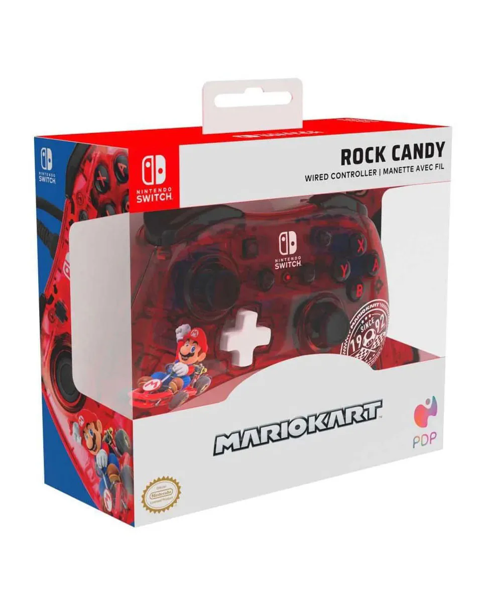 Gamepad PDP Rock Candy - Mario Kart - Red 