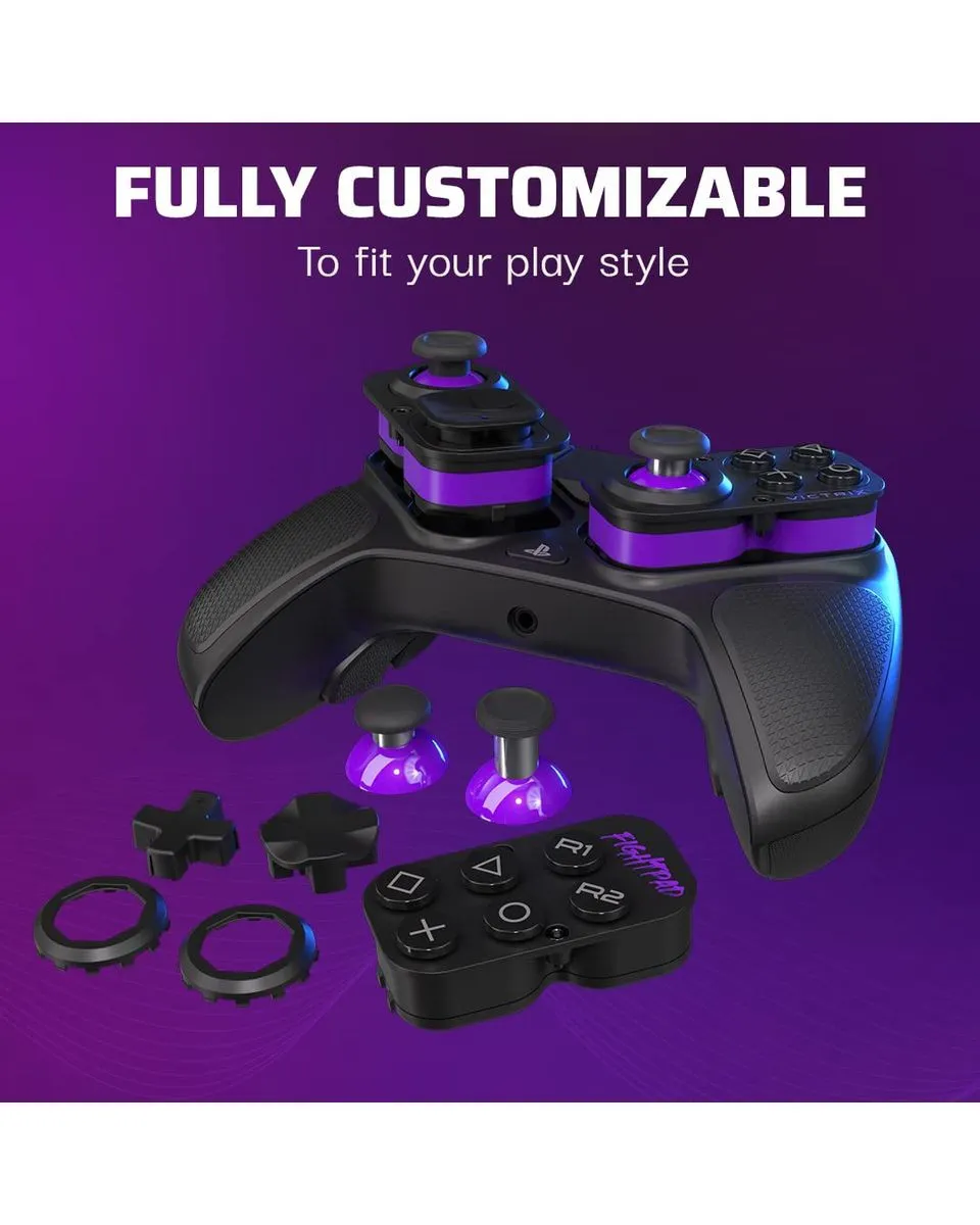 Gamepad PDP Victrix Pro Hybrid Wireless Controller Black 