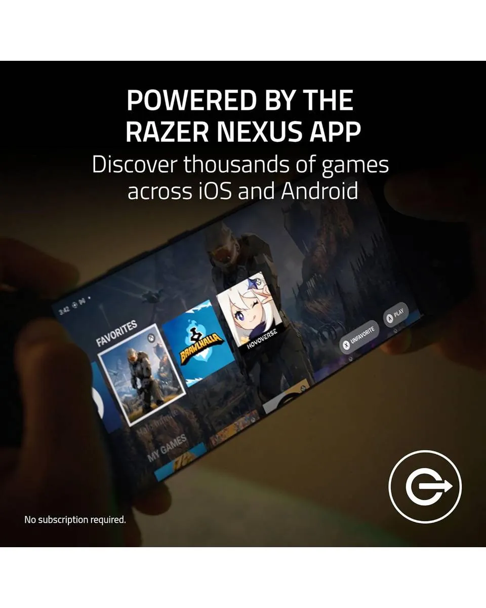 Gamepad za mobilni telefon Razer Kishi V2 za iPhone i Android 