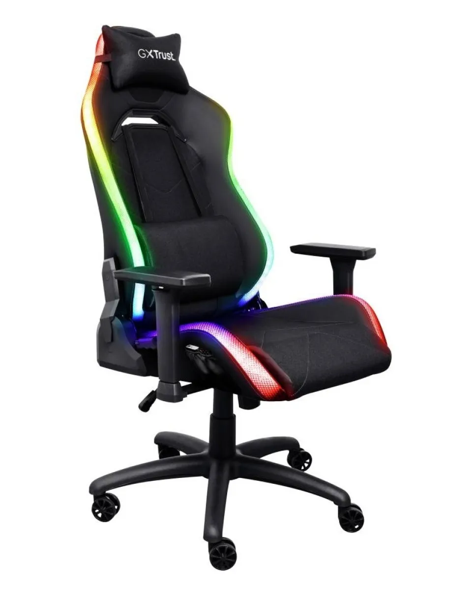 Gaming Stolica TRUST GXT719 RUYA RGB - Crna 