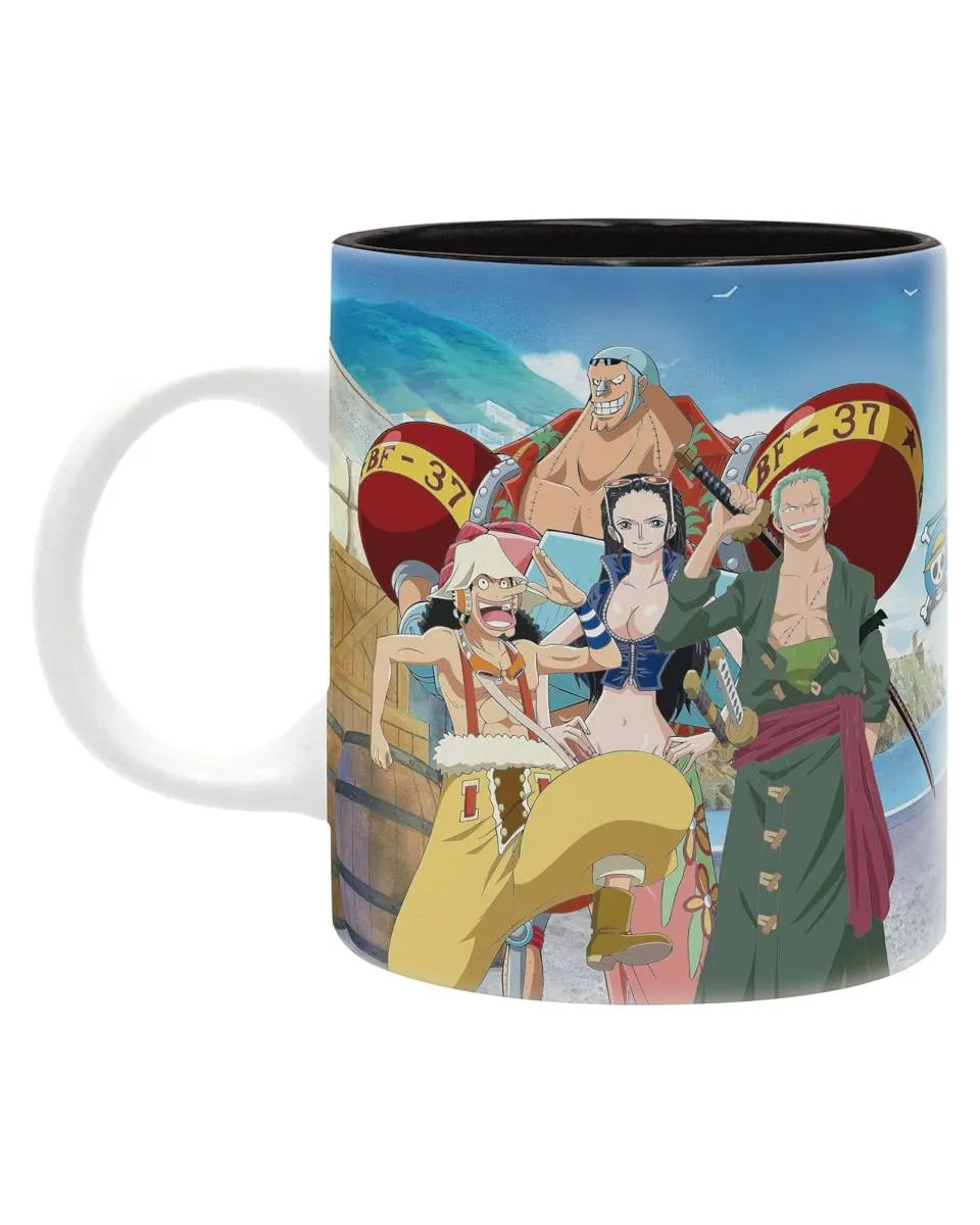 Gift Set AbyStyle - One Piece - Luffy  Šolja, Razglednica,Acryl 