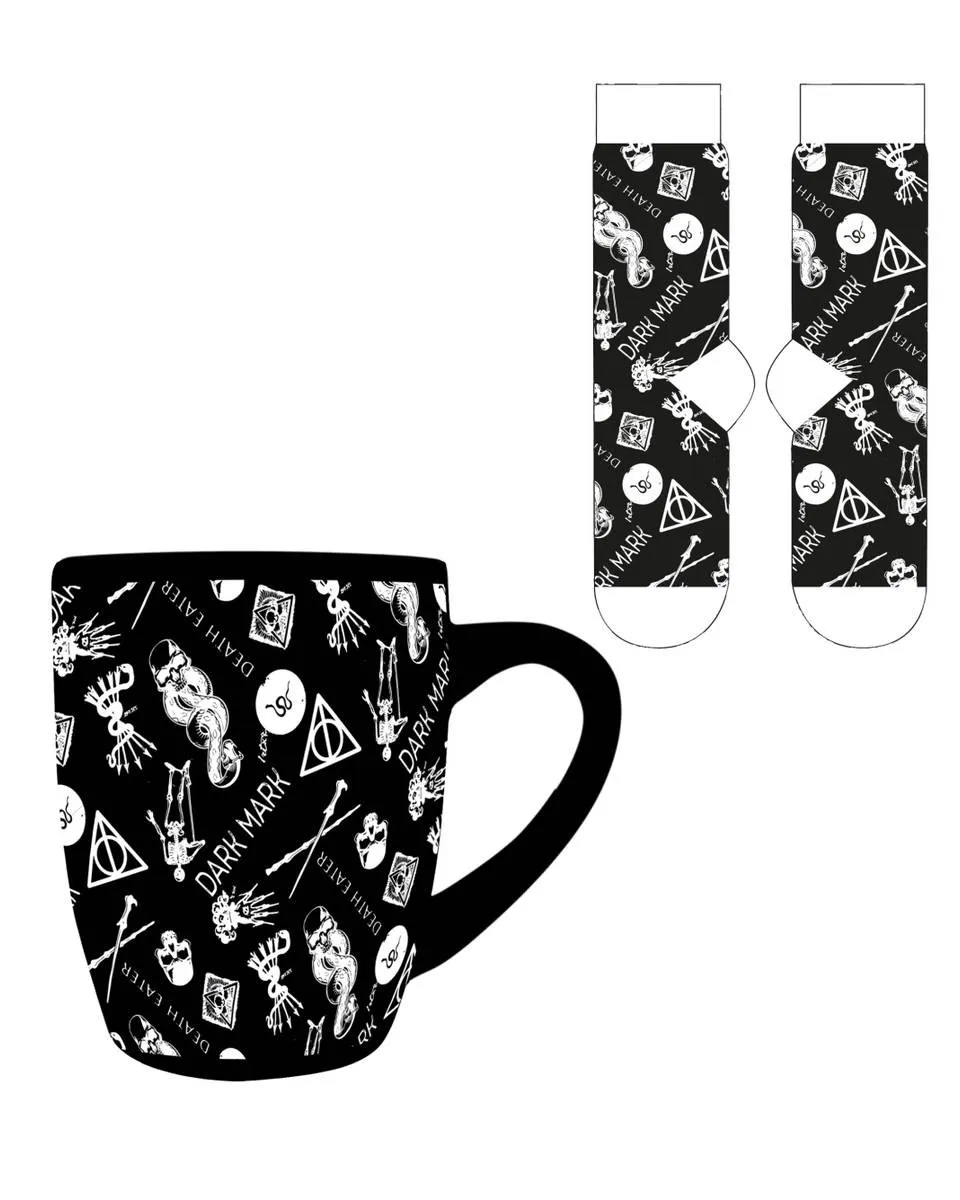 Gift Set - Harry Potter - Dark Arts - Šolja & Čarape 