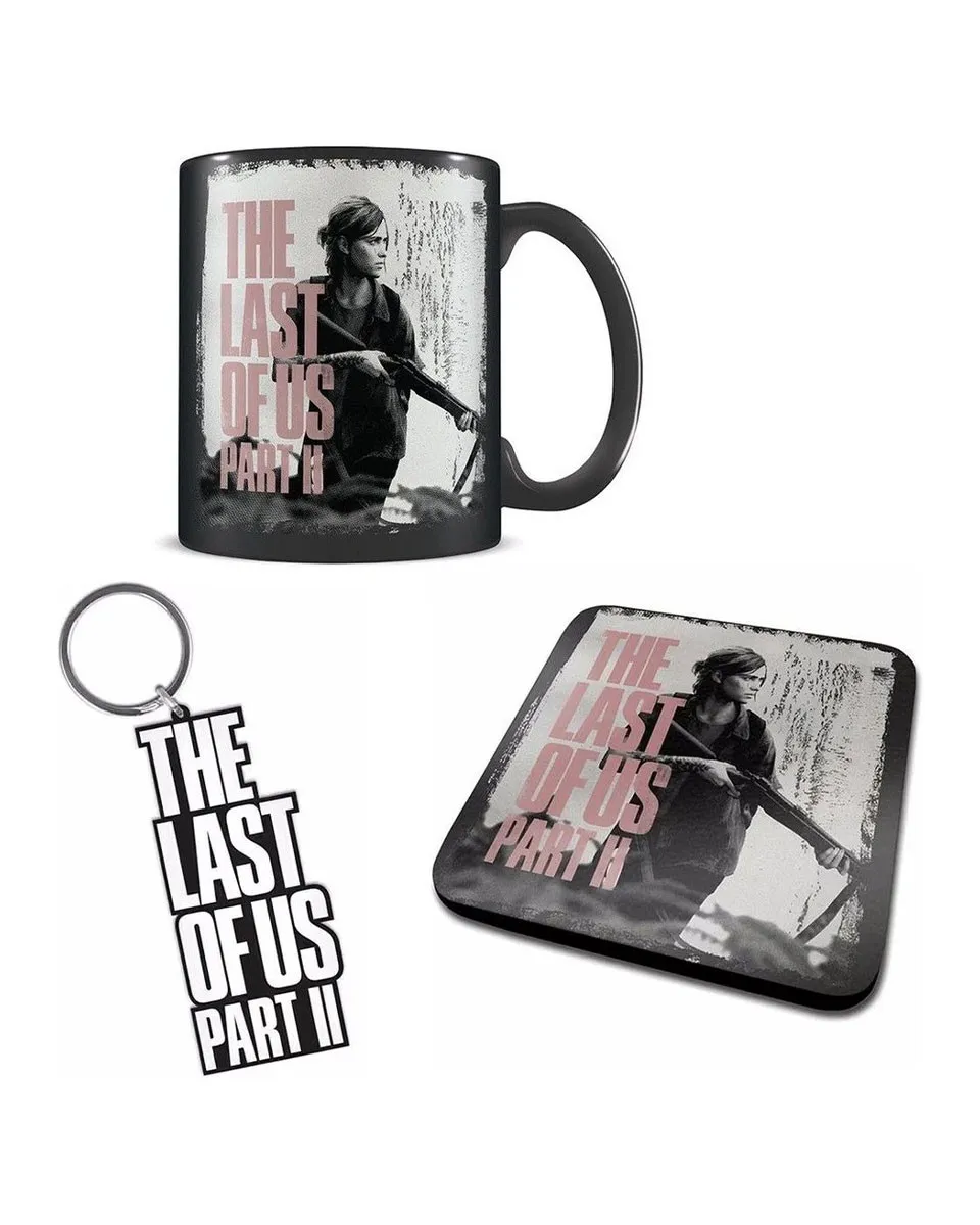 Gift Set - The Last Of Us Part 2 - Šolja, Podmetač & Privezak 