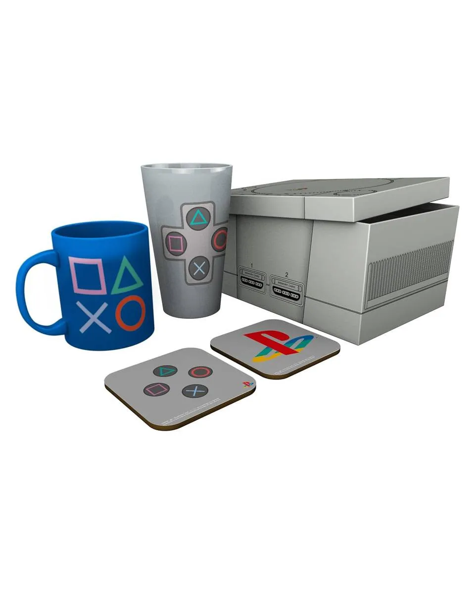 Gift Set AbyStyle - Playstation - Čaša & Šolja & Podmetači 