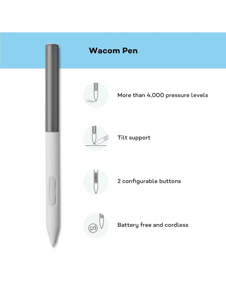 Grafička tabla Wacom One Pen Tablet S 