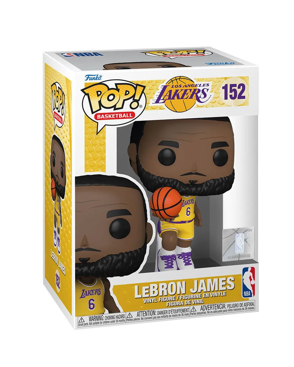 Bobble Figure Basketball NBA - LA Lakers POP! - LeBron James #152 