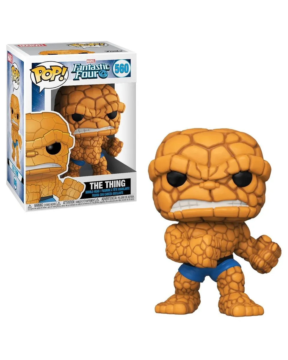 Bobble Figure Marvel - Fantastic Four POP! - The Thing 