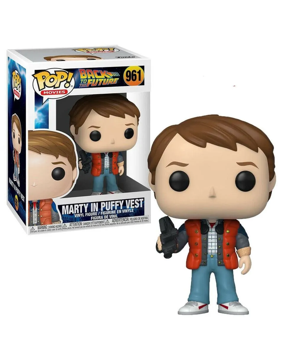 Bobble Figure Back To The Future POP! - Marty in Puffy Vest 