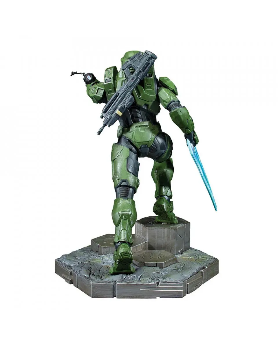 Statue Halo Infinite - Master Chief & Grappleshot 