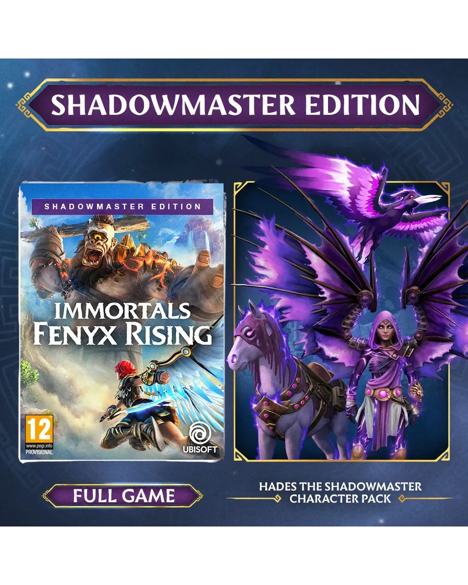 PS4 Immortals Fenyx Rising Shadowmaster Special Day1 Edition 