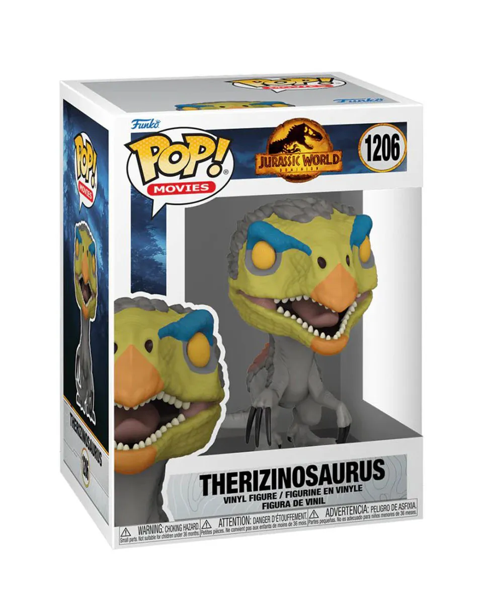 Bobble Figure Jurassic World 3 POP! - Therizinosaurus 