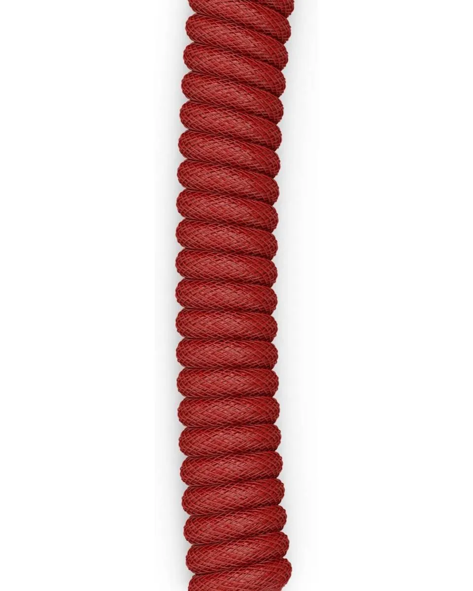 Kabl Glorious Coiled Cable USB-C - Crimson Red 